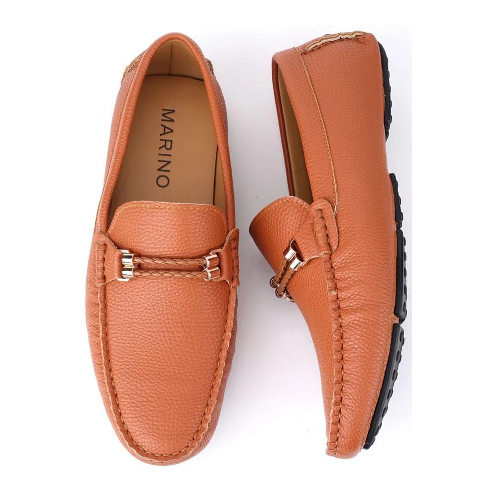 Men's Speckled Leather Casual Loafers 商品