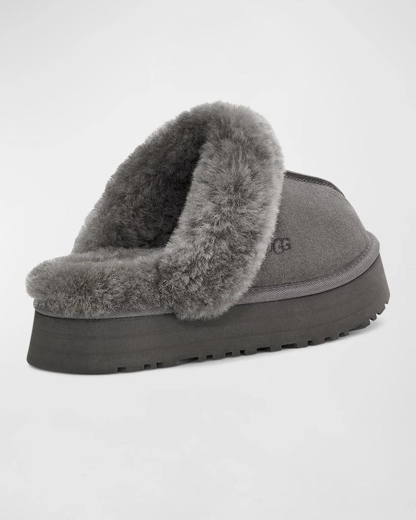 Disquette Suede & Shearling Platform Slippers 商品