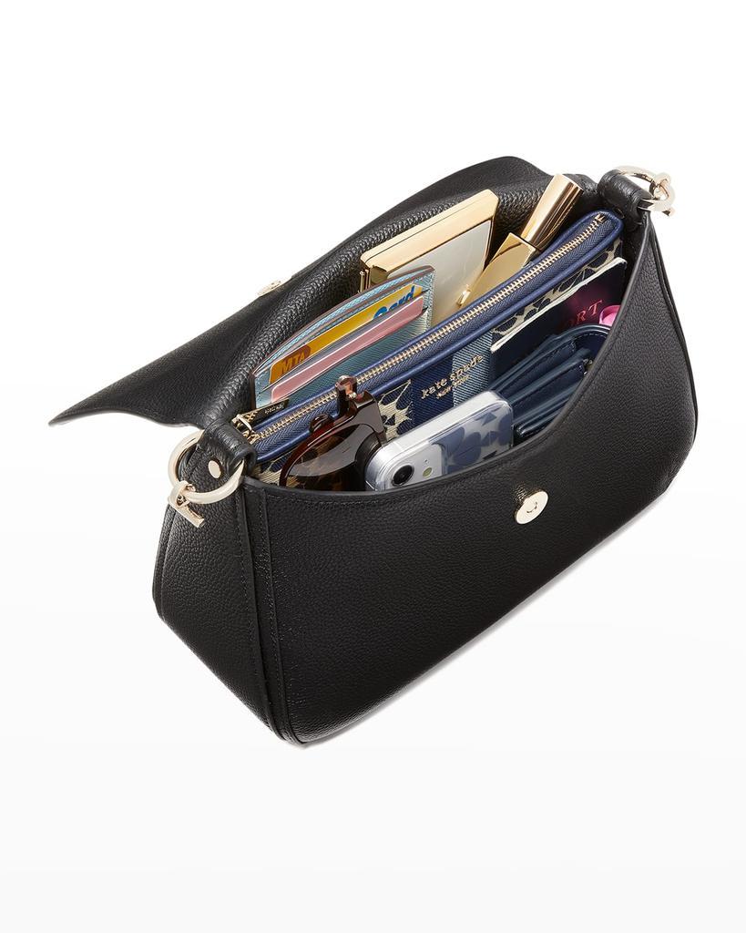 商品Kate Spade|medium convertible leather shoulder bag,价格¥2437,第7张图片详细描述