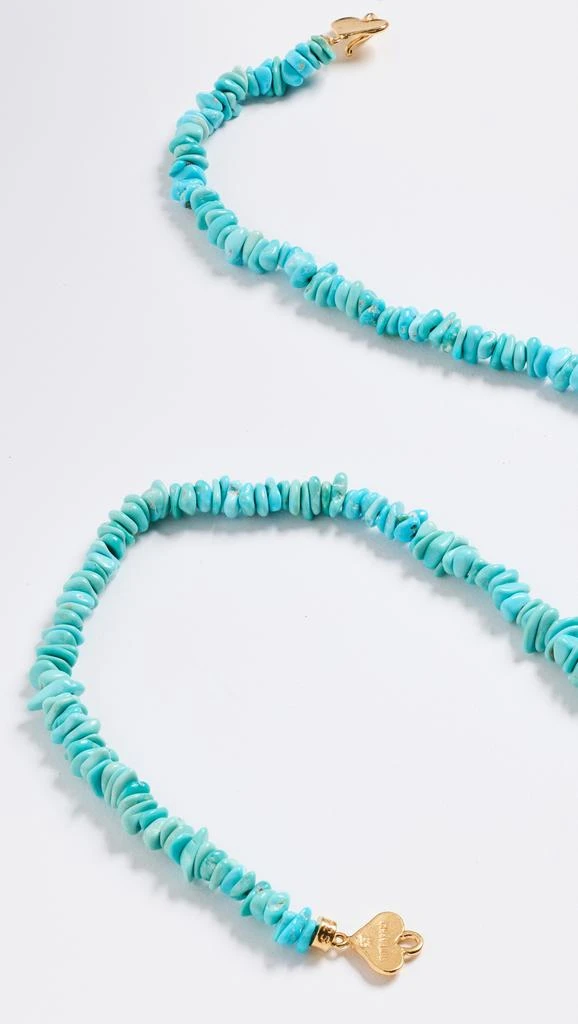 商品Chan Luu|Chan Luu 18k 镀金绿松石项链,价格¥426,第4张图片详细描述