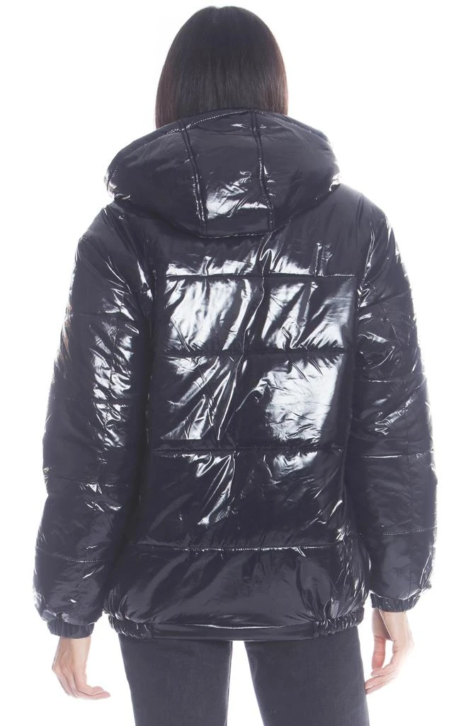 商品Members Only|Women's Nickelodeon Shiny Collab Puffer Oversized Jacket,价格¥403,第4张图片详细描述