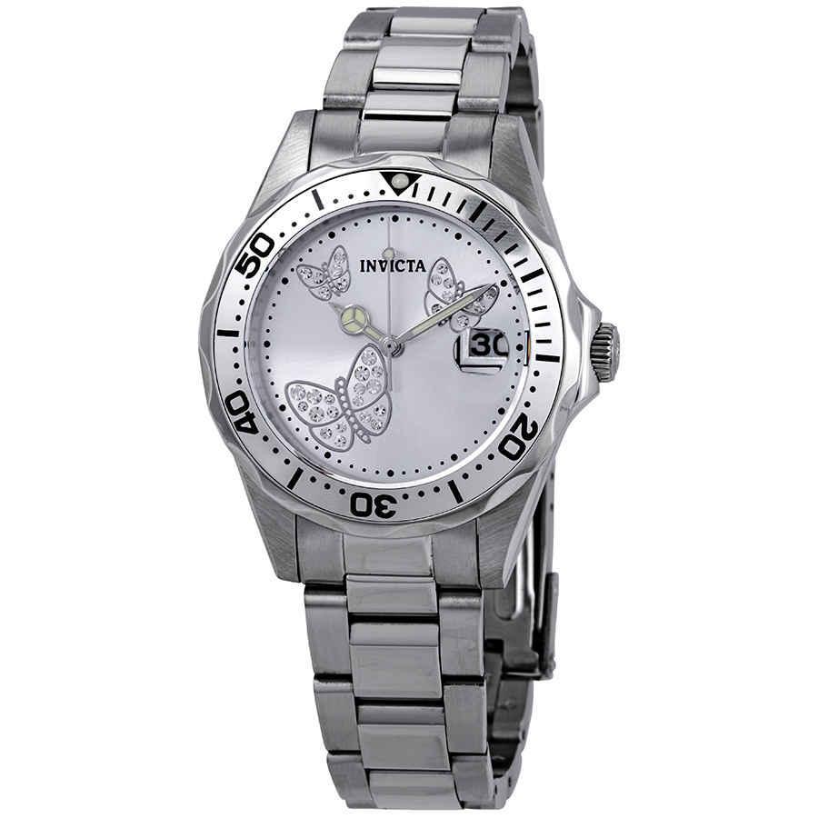 商品Invicta|Invicta Angel Silver Dial Ladies Watch 12503,价格¥393,第1张图片