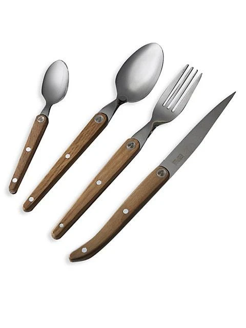 商品Laguiole Heritage|Sens 16-Piece Flatware Set,价格¥900,第1张图片