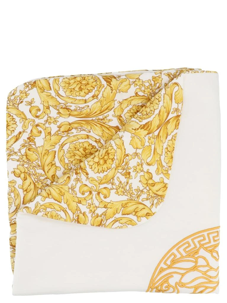 商品Versace|Versace Printed Embroidered Logo Blanket,价格¥2354,第2张图片详细描述