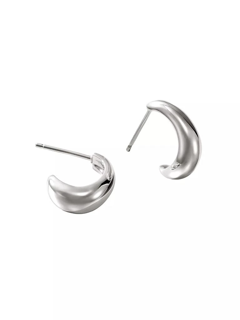 商品John Hardy|Surf Sterling Silver Small Hoop Earrings,价格¥1874,第3张图片详细描述