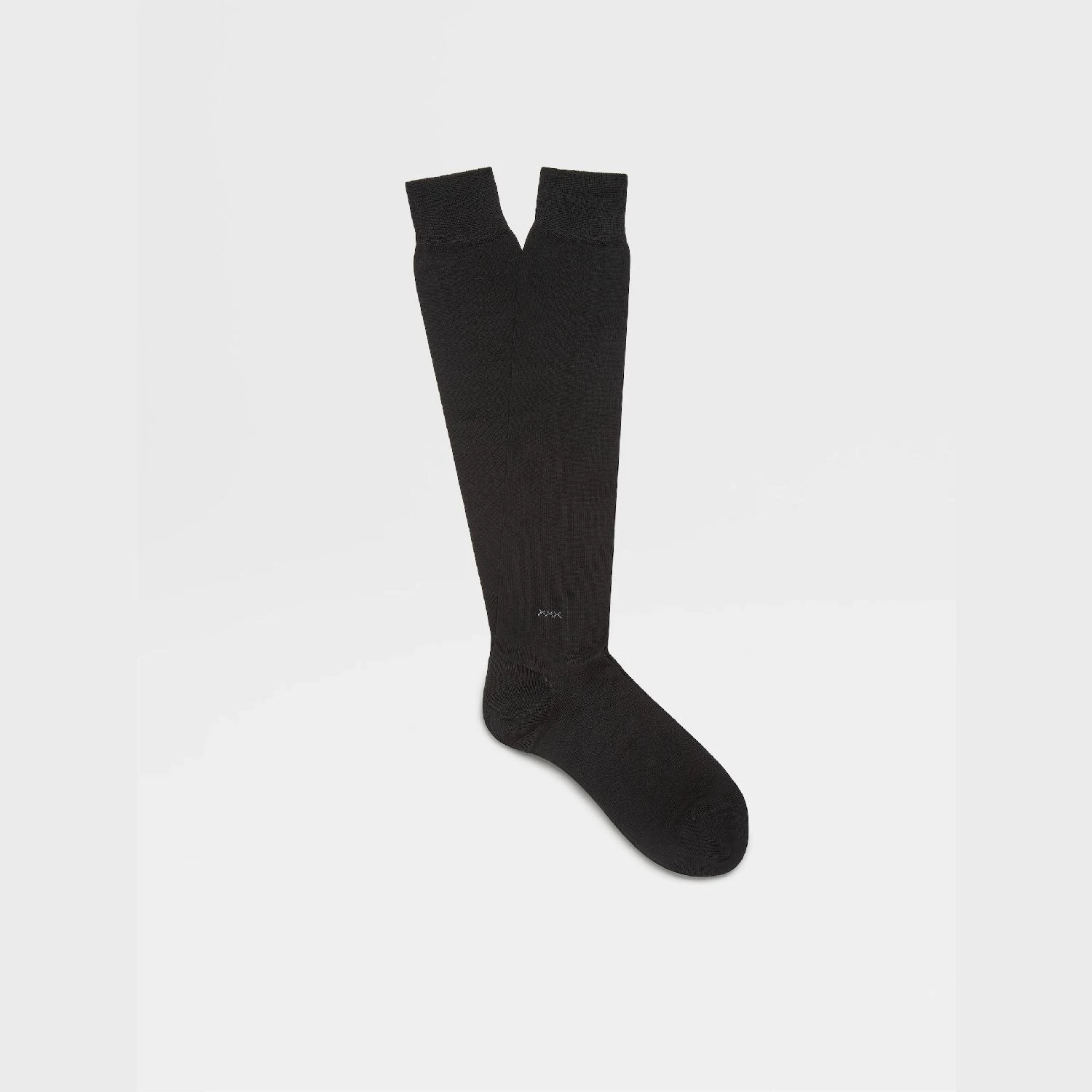 包邮包税【预售7天发货】 ZEGNA杰尼亚 23秋冬 男士 袜子 Black Everyday Triple X Mid Calf Socks N5V40-526-001 商品