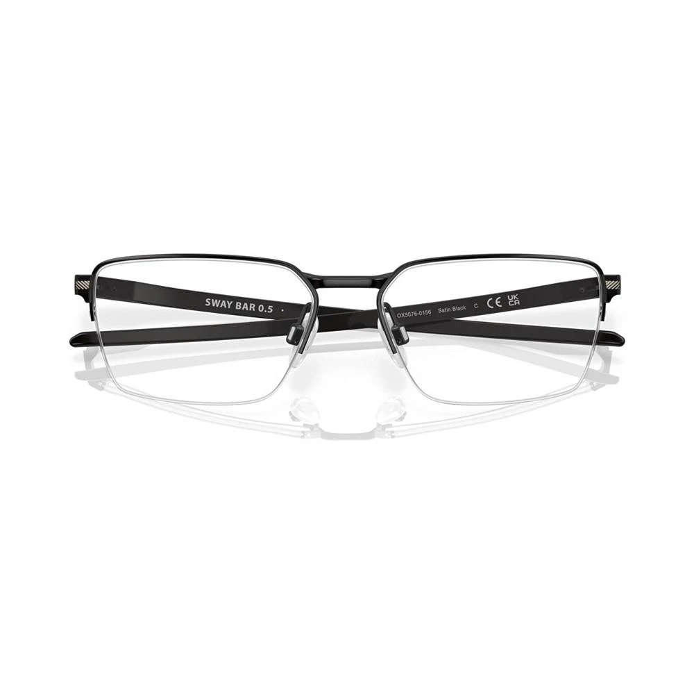 商品Oakley|Men's Round Eyeglasses, OX5076 54,价格¥1047,第5张图片详细描述