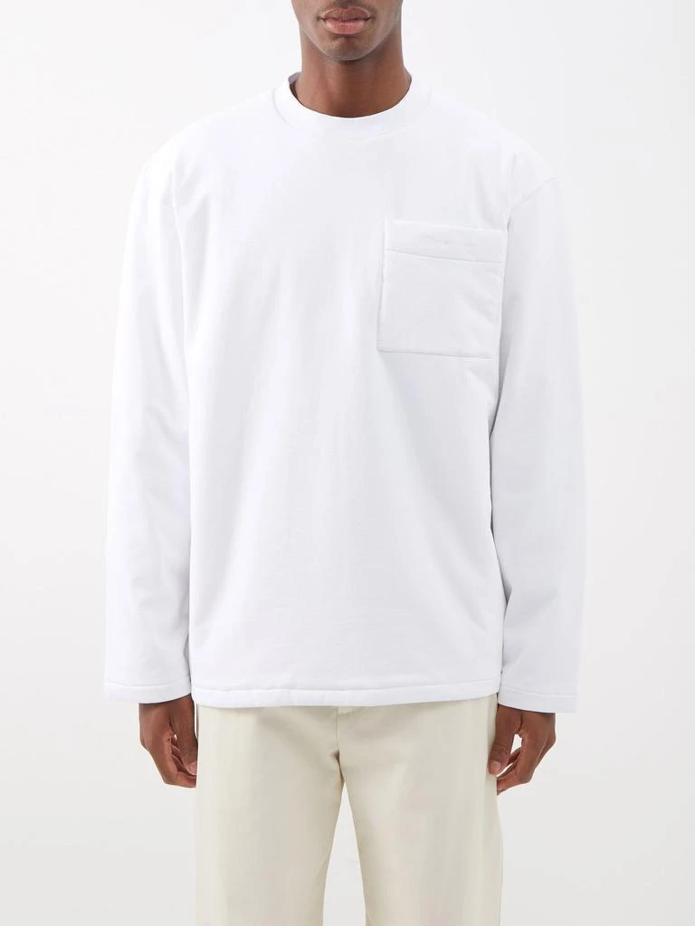 商品Jacquemus|Bricciola padded-cotton long-sleeved T-shirt,价格¥1557,第1张图片