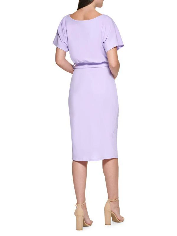 商品Kensie|Dolman Sleeve Knee-Length Dress,价格¥479,第2张图片详细描述