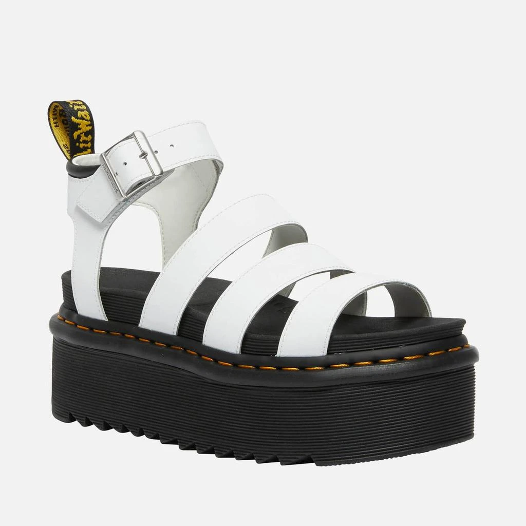 商品Dr. Martens|DR. MARTENS WOMEN'S BLAIRE QUAD SANDALS - WHITE,价格¥507,第3张图片详细描述