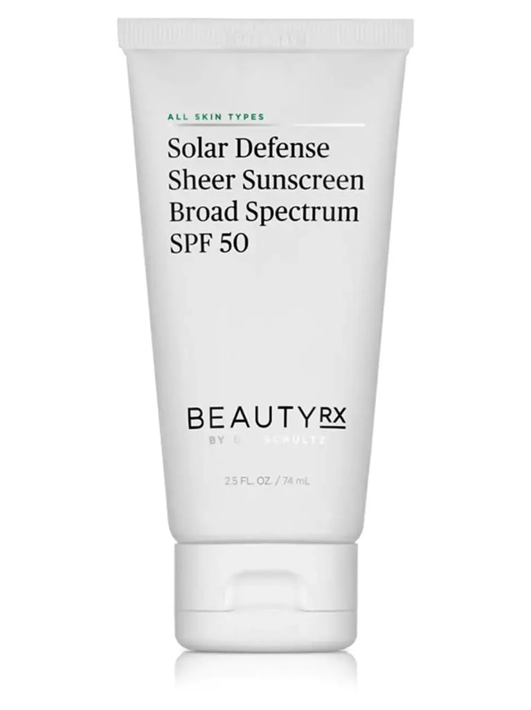 商品BeautyRX|BeautyRX - Solar Defense Sheer Sunscreen Broad Spectrum SPF 50,价格¥312,第1张图片
