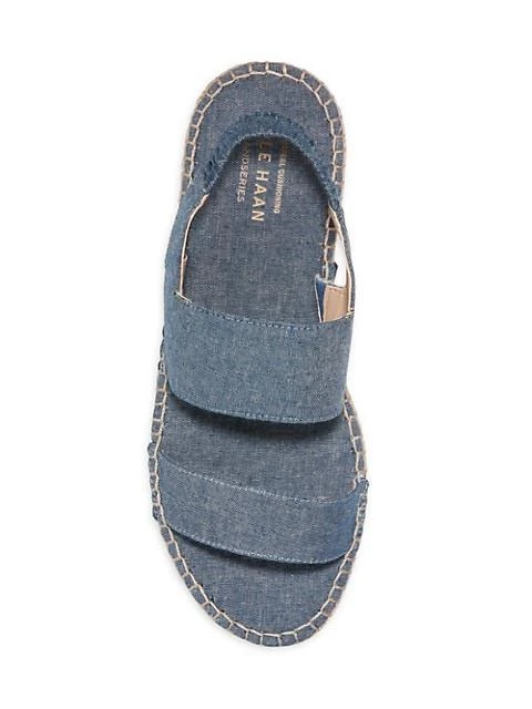 商品Cole Haan|Cloudfeel Espadrille Sandals,价格¥324,第5张图片详细描述