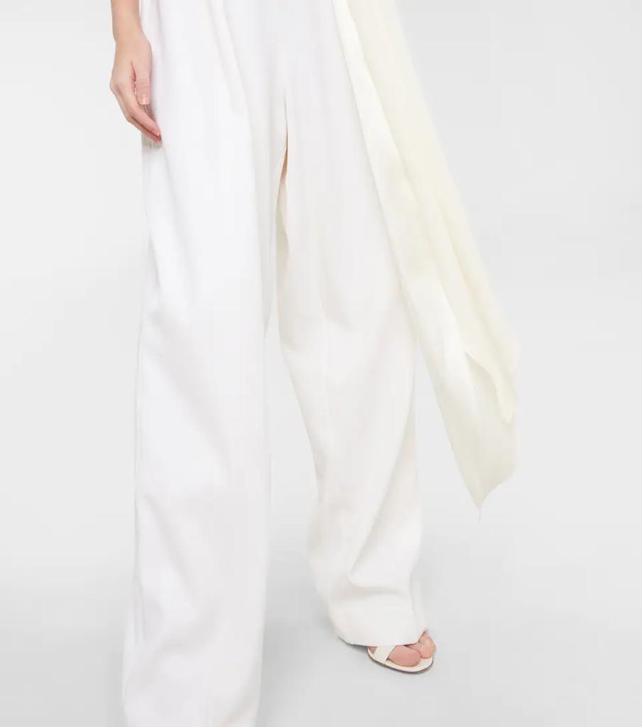 商品ROKSANDA|Bridal cape-detail wool jumpsuit,价格¥19096,第7张图片详细描述