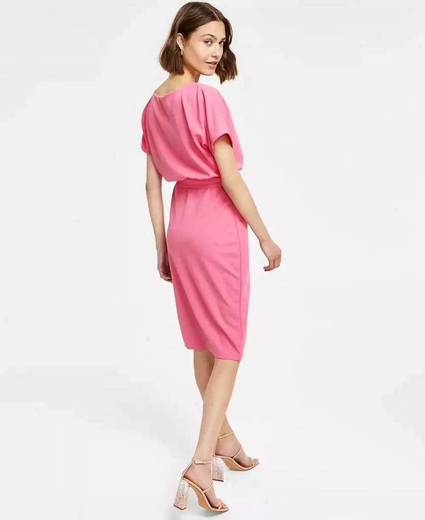 商品Kensie|Blouson Wrap Dress,价格¥299,第3张图片详细描述