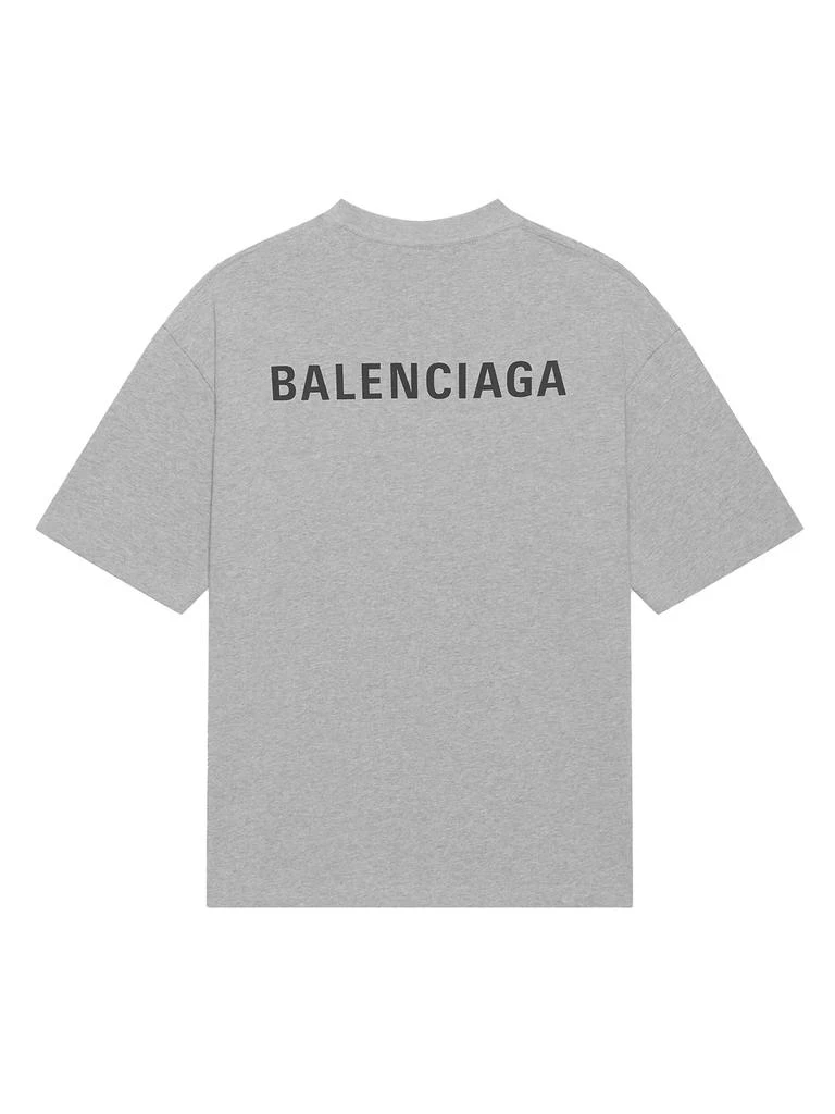 商品Balenciaga|Logo Medium Fit T-Shirt,价格¥5174,第3张图片详细描述