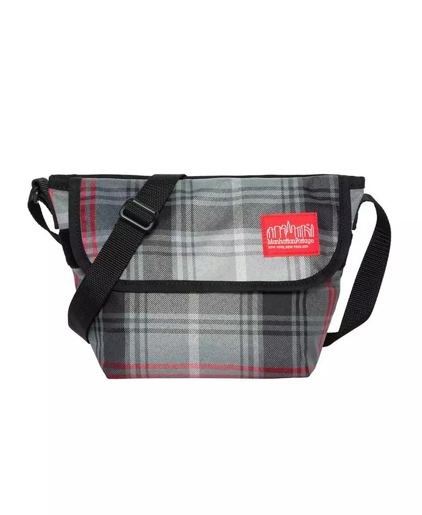 商品Manhattan Portage|Women's Plaid Mini New York Messenger Bag,价格¥479,第1张图片