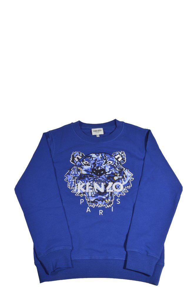 商品Kenzo|Kenzo Kids Tiger Embroidered Sweatshirt,价格¥987,第1张图片