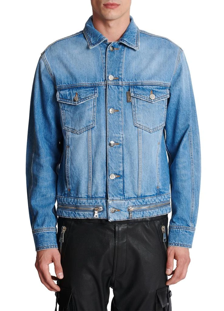 商品Balmain|拉链闭合牛仔外套,价格¥8950,第2张图片详细描述