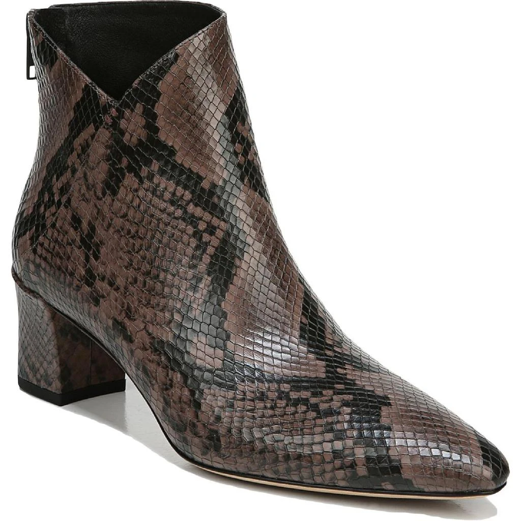 商品Vince|Vince Womens Lora-2 Leather Snake Print Ankle Boots,价格¥296,第1张图片