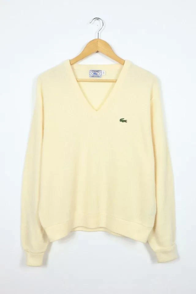 商品Lacoste|Vintage Lacoste V-Neck Sweater,价格¥749,第1张图片