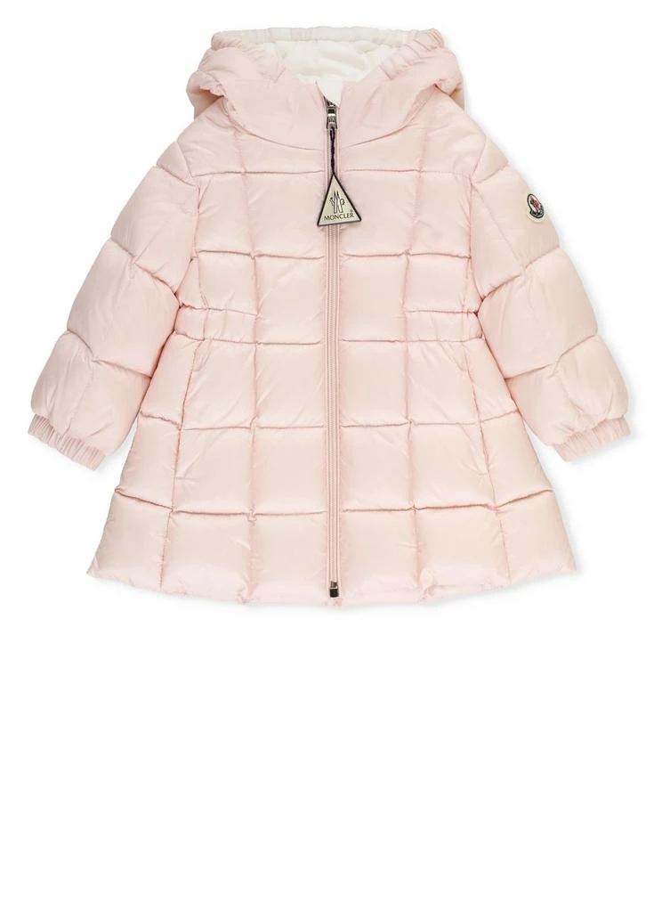 商品Moncler|Moncler Enfant Logo Patch Hooded Jacket,价格¥3186,第1张图片