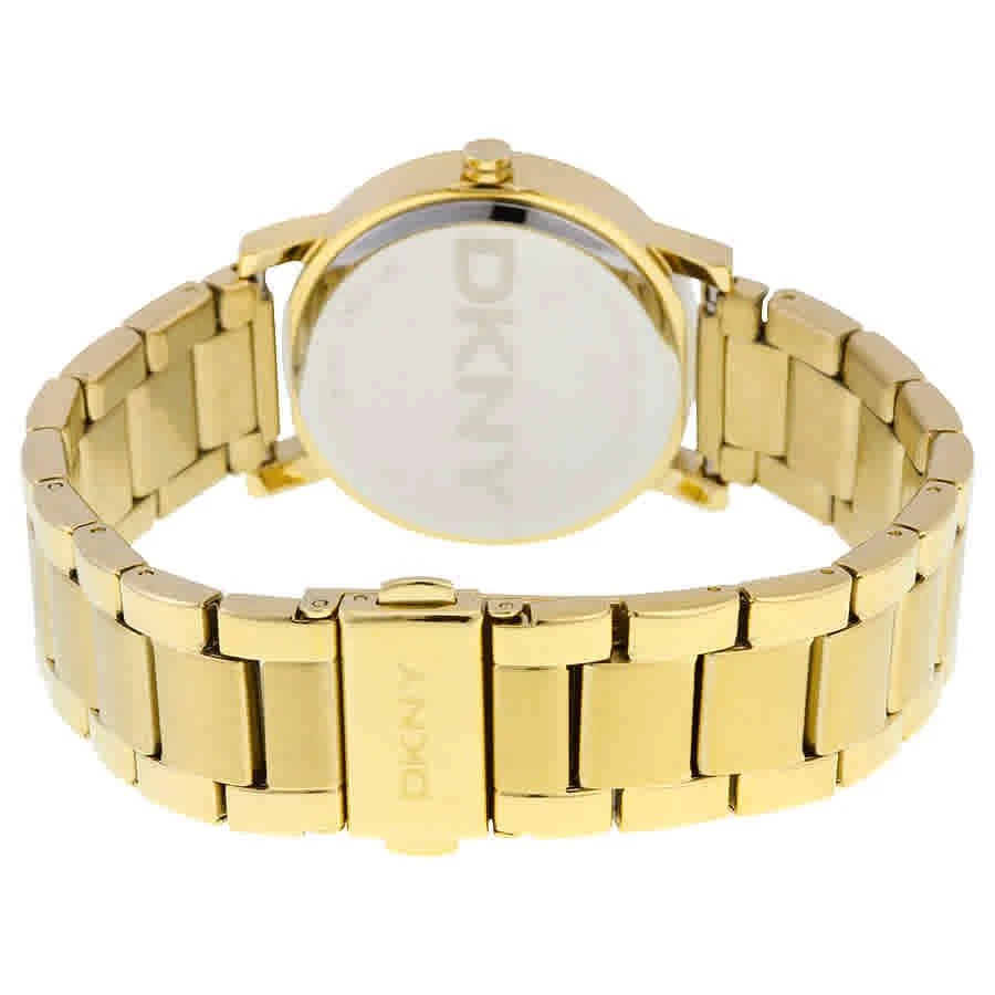 商品DKNY|Soho White Dial Yellow Gold-tone Ladies Watch NY2343,价格¥560,第3张图片详细描述