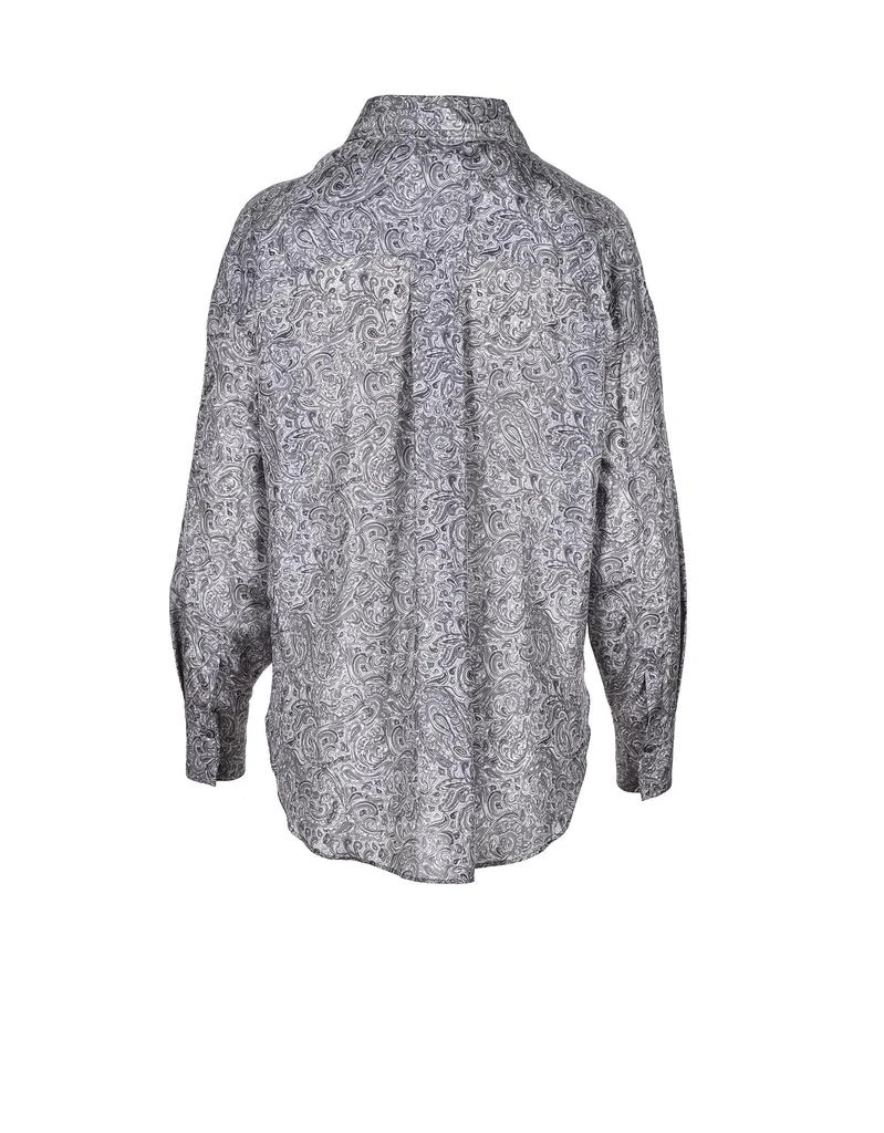 商品Brunello Cucinelli|Women's Gray Shirt,价格¥6998,第2张图片详细描述