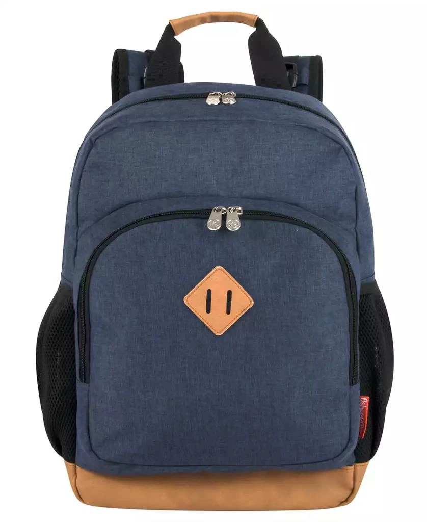 商品Fisher Price|Grayson Denim Diaper Backpack,价格¥225,第2张图片详细描述