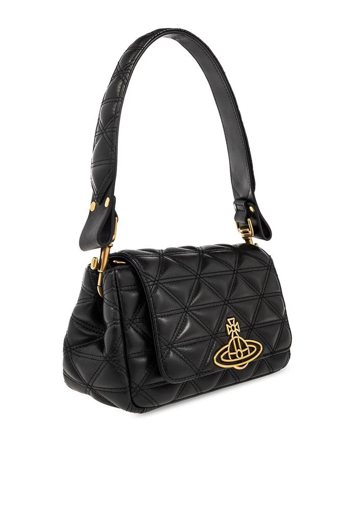 商品Vivienne Westwood|Vivienne Westwood Hazel Medium Quilted Shoulder Bag,价格¥4556,第3张图片详细描述