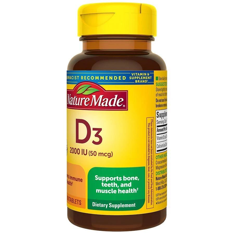 Vitamin D3 2000 IU (50 mcg) Tablets 商品