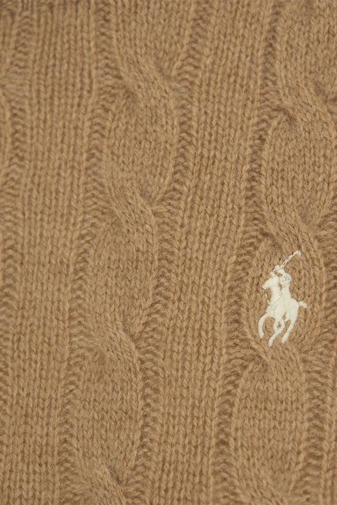 商品Ralph Lauren|POLO RALPH LAUREN Plaited wool and cashmere crew-neck,价格¥1324,第6张图片详细描述