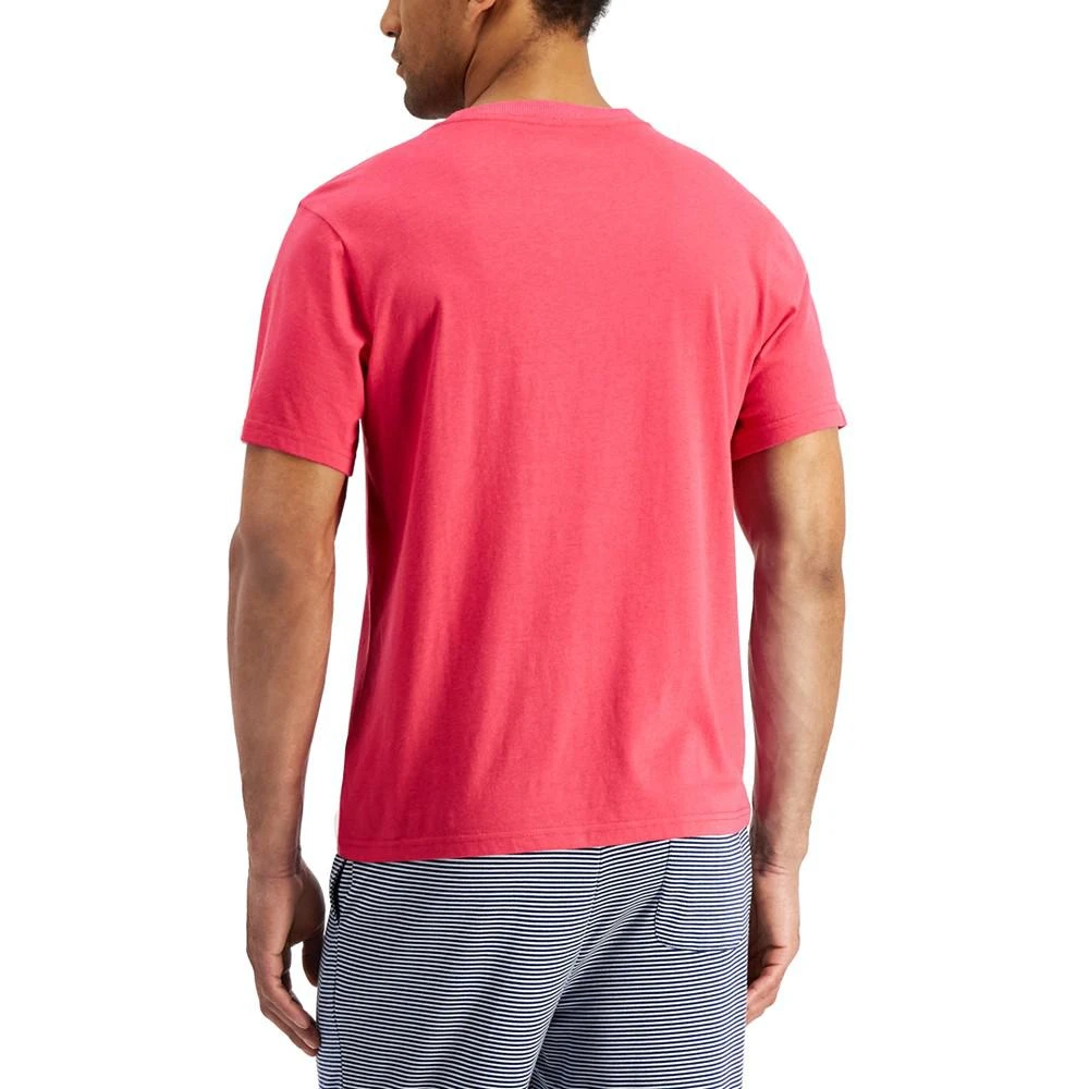 商品Club Room|Men's Pajama T-Shirt, Created for Macy's,价格¥38,第2张图片详细描述