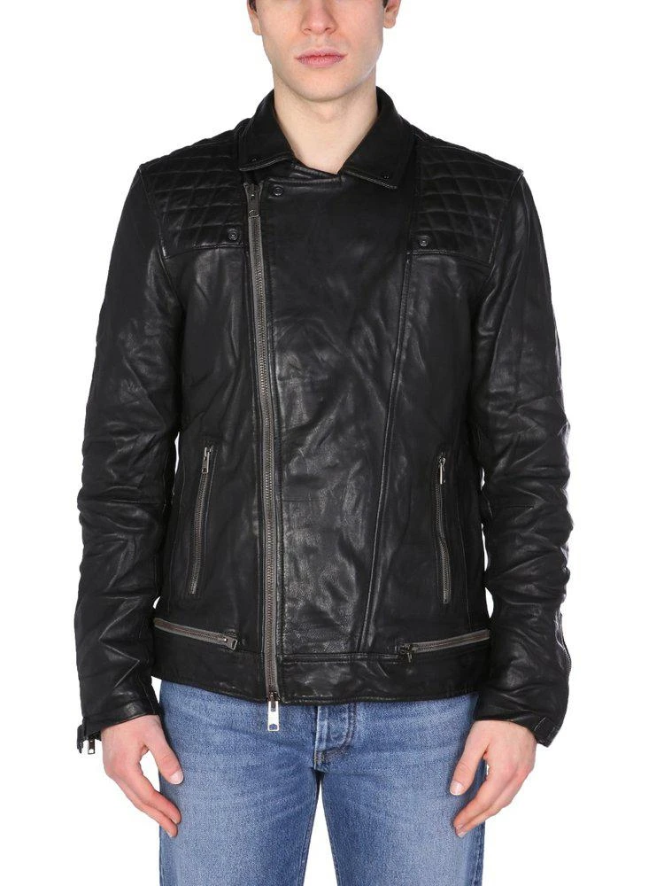 商品ALL SAINTS|Allsaints Long-Sleeved Zip-Up Biker Jacket,价格¥1720,第1张图片