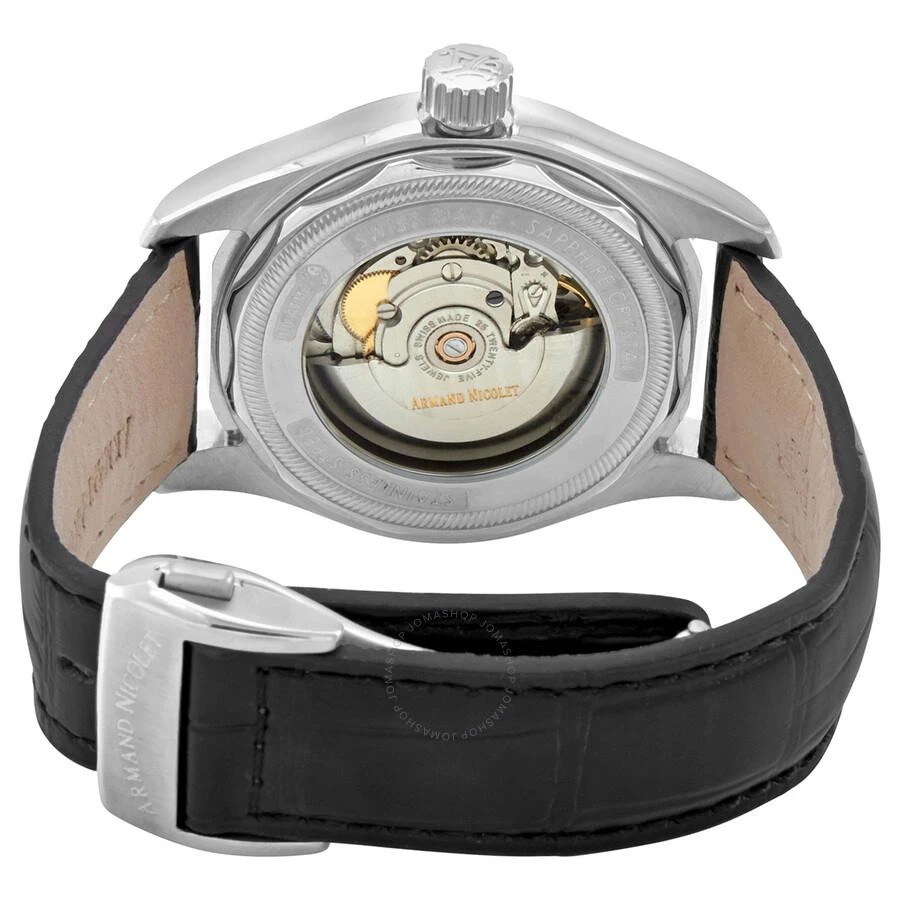 商品Armand Nicolet|MH2 Automatic Black Dial Men's Watch A640A-NR-P840NR2,价格¥5321,第3张图片详细描述