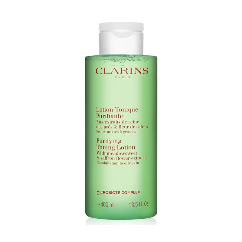 商品Clarins|Clarins 娇韵诗 绿水净透化妆水混合与油性肌适用 400ml,价格¥431,第2张图片详细描述