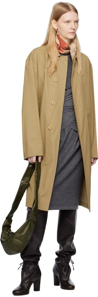 商品Lemaire|SSENSE Exclusive Tan Coat,价格¥10189,第4张图片详细描述