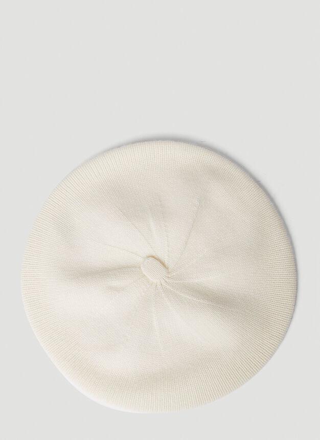 商品Max Mara|Sampang Cashmere Beret in White,价格¥786,第4张图片详细描述