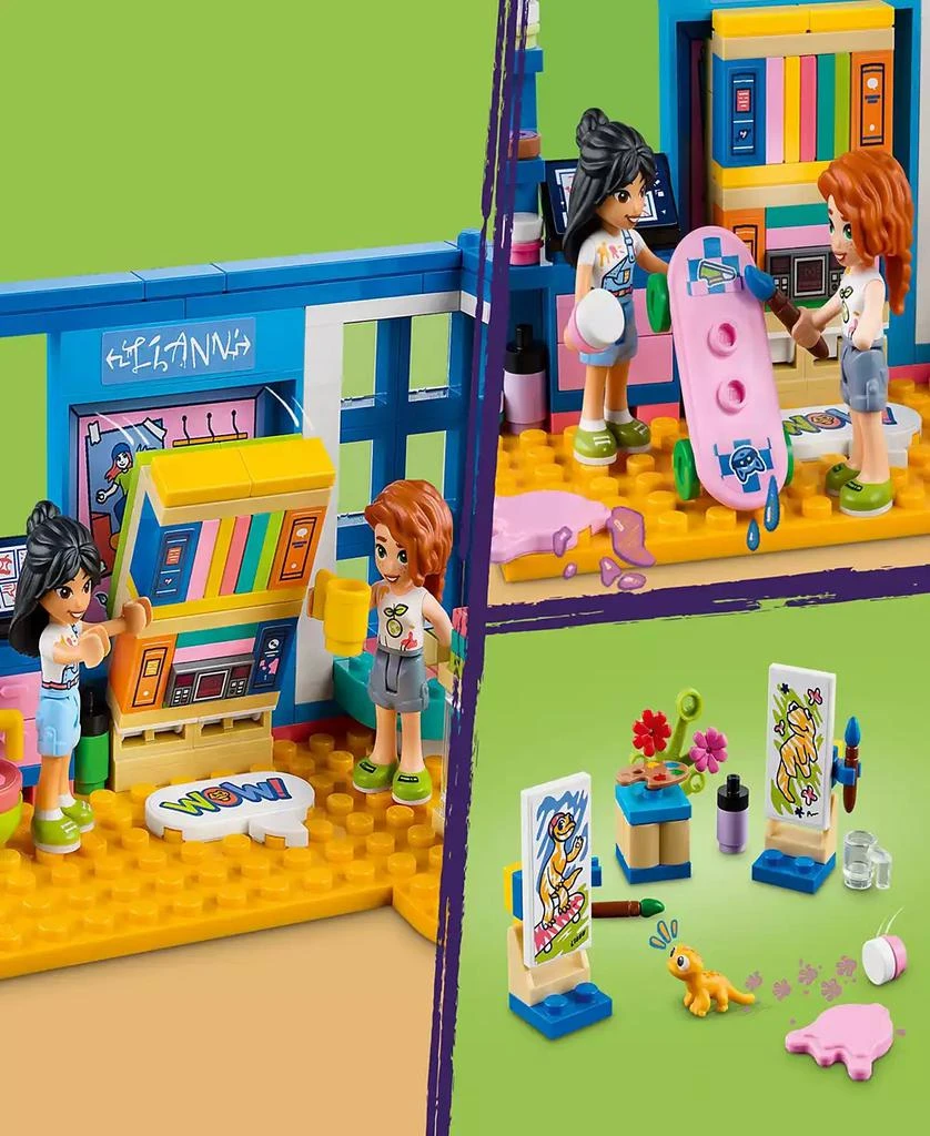商品LEGO|Friends Liann's Room 41739 Toy Building Set with Liann, Autumn and Gecko Figures,价格¥149,第5张图片详细描��述