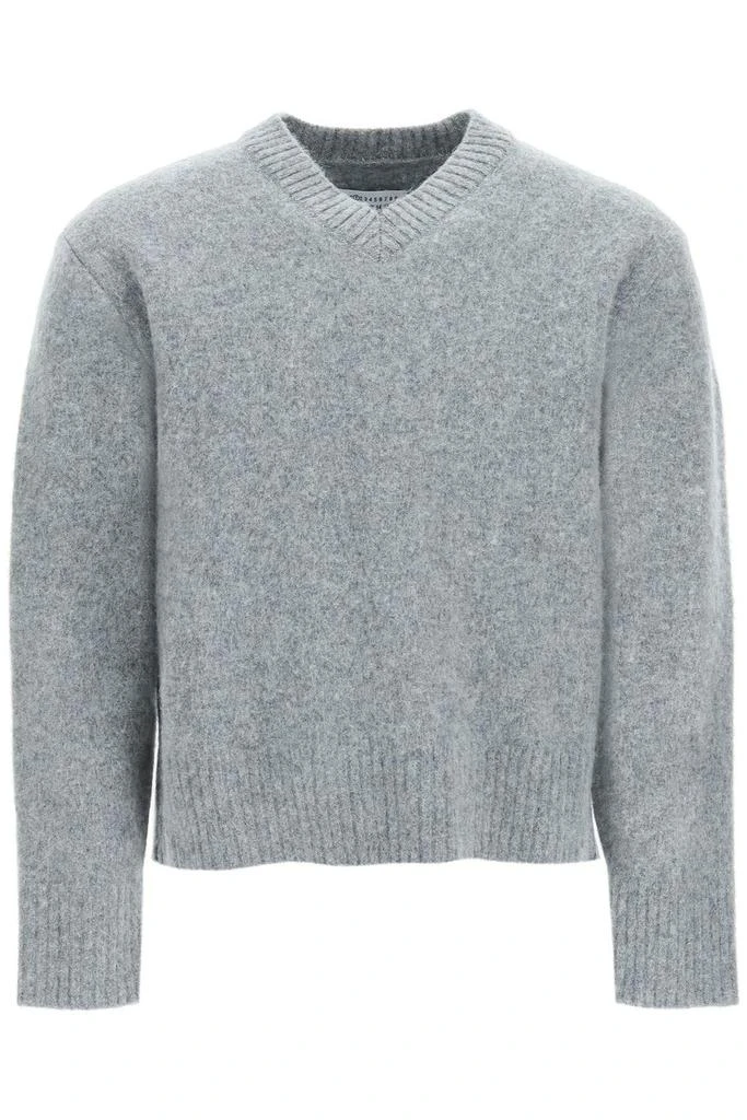 商品MAISON MARGIELA|CROPPED V-NECK SWEATER,价格¥6686,第1张图片