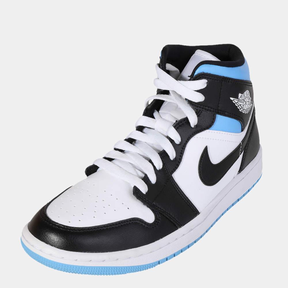 商品[二手商品] Jordan|Air Jordan 1 Mid 'University Blue' Sneakers (9 US) EU 42,价格¥1979,第4张图片详细描述