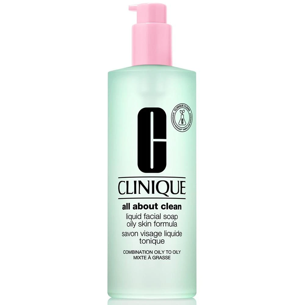 商品Clinique|Jumbo All About Clean™ Liquid Facial Soap Oily, 13.5 oz,价格¥283,第1张图片
