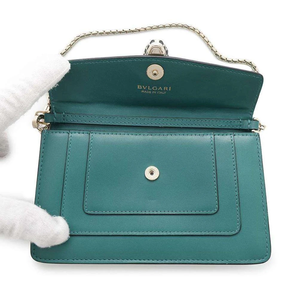 商品[二手商品] BVLGARI|Leather Handbag (Pre-Owned),价格¥9272,第5张图片详细描述