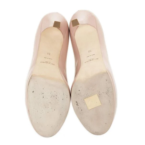 Saint Laurent Paris Pink Leather Tribtoo Platform Pumps Size 38 商品