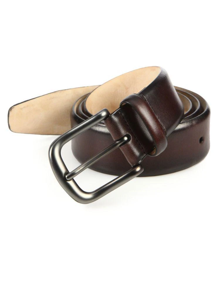 商品Saks Fifth Avenue Collection|Burnished Leather Belt,价格¥319,第4张图片详细描述