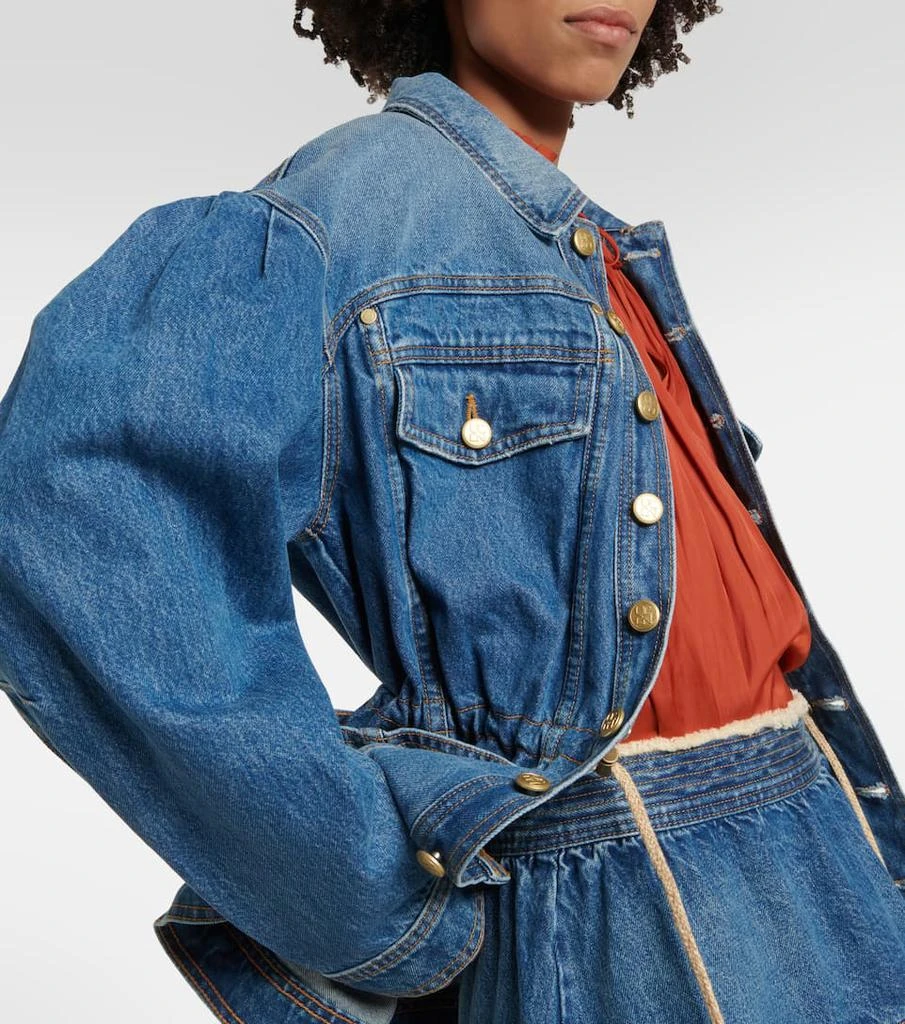 商品Ulla Johnson|Odette牛仔夹克,价格¥5979,第4张图片详细描述