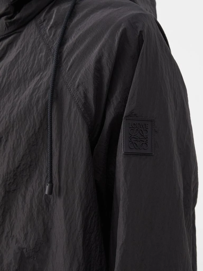 商品Loewe|Crinkled-nylon hooded parka jacket,价格¥6701,第3张图片详细描述