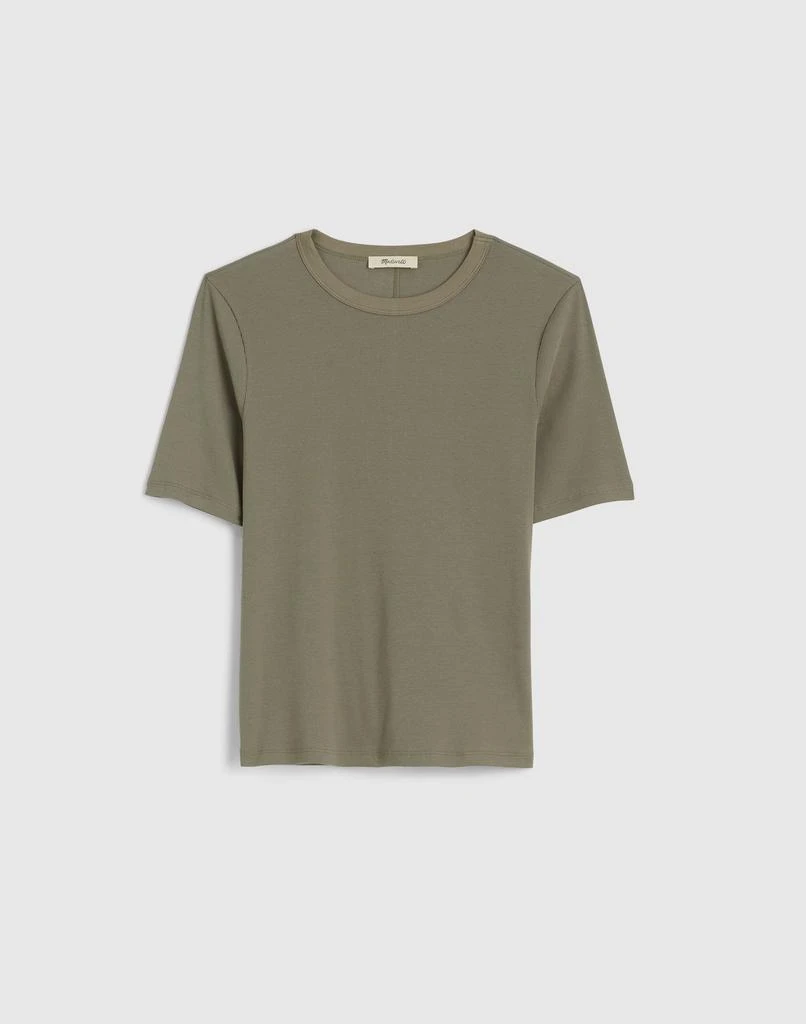 (Re)generative Cotton Ribbed Elbow-Sleeve Tee 商品