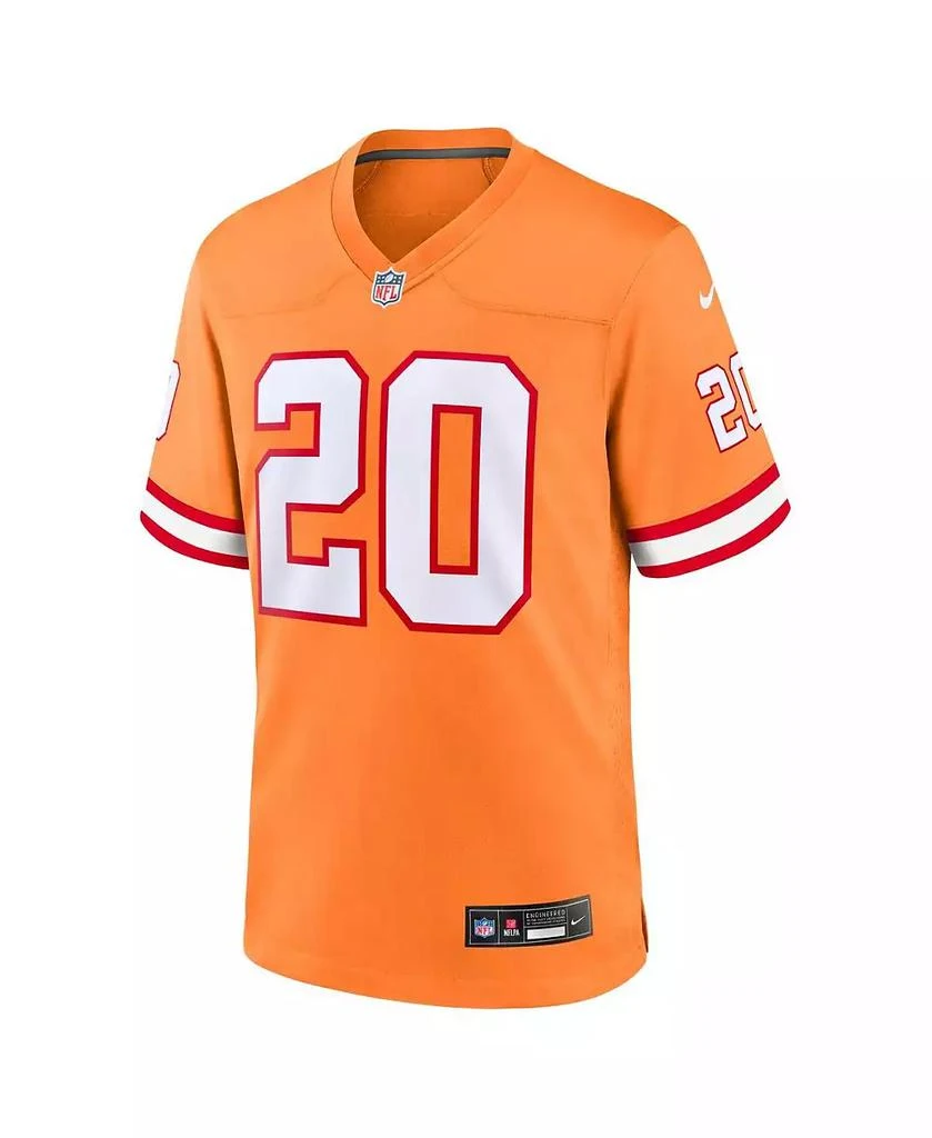 商品NIKE|Big Boys Ronde Barber Orange Tampa Bay Buccaneers Retired Player Game Jersey,价格¥501,第2张图片详细描述