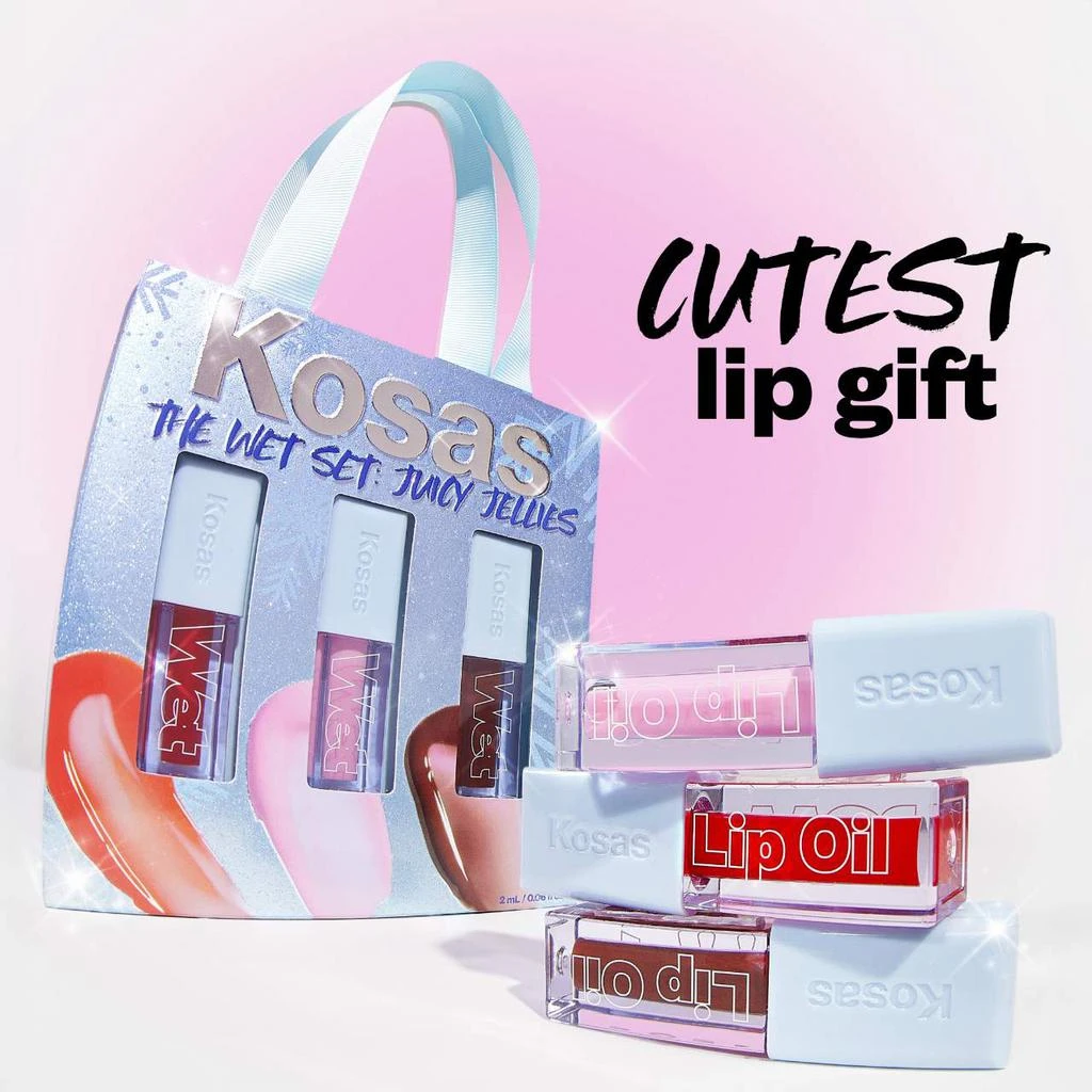 商品Kosas|The Wet Set: Juicy Jellies Sheer Lip Oils,价格¥196,第4张图片详细描述