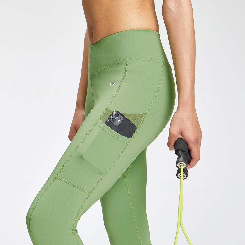 商品Myprotein|MP Women's Tempo 7/8 Repreve®Leggings - Apple Green,价格¥114,第4张图片详细描述